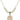 Guardian Angel Crystal Necklace | 3/4 inch | 6mm Beads   14kt Gold Filled