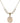 Guardian Angel Crystal Necklace | 3/4 inch | 6mm Beads   14kt Gold Filled