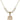 Guardian Angel Crystal Necklace | 3/4 inch | 6mm Beads   14kt Gold Filled