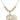 Miraculous Medal Crystal Necklace | 7/8 inch | 6mm Beads   14kt Gold Filled