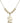 Madonna Crystal Necklace | 7/8 inch | 6mm Beads   14kt Gold Filled