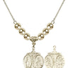 Novena Crystal Necklace | 7/8 inch | 6mm Beads   14kt Gold Filled