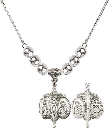 Novena Crystal Necklace | 7/8 inch | 6mm Beads | N32-0021