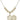 Saint Benedict Crystal Necklace | 5/8 inch | 6mm Beads   14kt Gold Filled