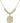 Saint Florian Crystal Necklace | 3/4 inch | 6mm Beads   14kt Gold Filled