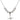 Saint Brigid of Ireland Cross Crystal Necklace | 5/8 inch | 6mm Beads   Sterling Silver