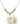Saint Michael the Archangel Crystal Necklace | 7/8 inch | 6mm Beads   14kt Gold Filled