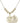 Saint Michael the Archangel Crystal Necklace | 7/8 inch | 6mm Beads   14kt Gold Filled