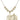 Saint Michael the Archangel Crystal Necklace | 7/8 inch | 6mm Beads   14kt Gold Filled