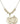 Saint Michael the Archangel Crystal Necklace | 7/8 inch | 6mm Beads   14kt Gold Filled