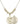 Saint Michael the Archangel Crystal Necklace | 7/8 inch | 6mm Beads   14kt Gold Filled
