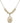 Madonna Crystal Necklace | 3/4 inch | 6mm Beads   14kt Gold Filled