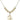 Sorrowful Mother Crystal Necklace | 7/8 inch | 6mm Beads   14kt Gold Filled