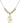 Sorrowful Mother Crystal Necklace | 7/8 inch | 6mm Beads   14kt Gold Filled