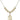 Guardian Angel Crystal Necklace | 3/4 inch | 6mm Beads   14kt Gold Filled