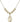 Guardian Angel Crystal Necklace | 3/4 inch | 6mm Beads   14kt Gold Filled