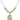 Saint Anne Crystal Necklace | 5/8 inch | 6mm Beads   14kt Gold Filled