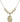 Saint Anne Crystal Necklace | 5/8 inch | 6mm Beads   14kt Gold Filled