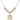 Our Lady of Guadalupe Crystal Necklace | 5/8 inch | 6mm Beads   14kt Gold Filled