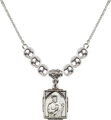 St. Jude Crystal Necklace | 5/8 inch | 6mm Beads | N32-0804J