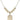 Saint Patrick Crystal Necklace | 3/4 inch | 6mm Beads   14kt Gold Filled
