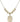 Saint Patrick Crystal Necklace | 3/4 inch | 6mm Beads   14kt Gold Filled