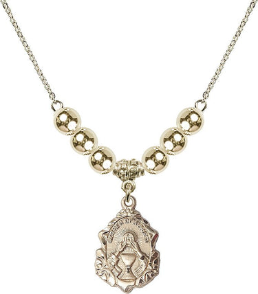 Mother of a Priest Crystal Necklace | 3/4 inch | 6mm Beads | N32-0811