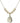 Saint Anne Crystal Necklace | 3/4 inch | 6mm Beads   14kt Gold Filled
