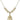Saint Christopher Crystal Necklace | 3/4 inch | 6mm Beads   14kt Gold Filled