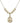 Saint Gerard Majella Crystal Necklace | 3/4 inch | 6mm Beads   14kt Gold Filled