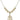 Infant of Prague Crystal Necklace | 3/4 inch | 6mm Beads   14kt Gold Filled