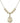 Infant of Prague Crystal Necklace | 3/4 inch | 6mm Beads   14kt Gold Filled