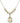 St. Jude Crystal Necklace | 3/4 inch | 6mm Beads   14kt Gold Filled