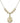 Scapular Crystal Necklace | 3/4 inch | 6mm Beads   14kt Gold Filled