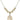First Penance Crystal Necklace | 3/4 inch | 6mm Beads   14kt Gold Filled
