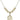Graduation Crystal Necklace | 3/4 inch | 6mm Beads   14kt Gold Filled