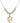 Graduation Crystal Necklace | 3/4 inch | 6mm Beads   14kt Gold Filled