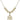 Crucifix Crystal Necklace | 3/4 inch | 6mm Beads   14kt Gold Filled