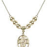 5-Way / Holy Spirit Crystal Necklace | 3/4 inch | 6mm Beads   14kt Gold Filled