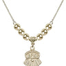 Seven Gifts Crystal Necklace | 3/4 inch | 6mm Beads   14kt Gold Filled