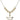 Holy Spirit Crystal Necklace | 5/8 inch | 6mm Beads   14kt Gold Filled