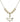 Holy Spirit Crystal Necklace | 5/8 inch | 6mm Beads   14kt Gold Filled
