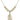 Miraculous Medal Crystal Necklace | 7/8 inch | 6mm Beads   14kt Gold Filled