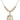 St. Jude Crystal Necklace | 1 inch | 6mm Beads   14kt Gold Filled