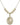 Miraculous Medal Crystal Necklace | 1 inch | 6mm Beads   14kt Gold Filled