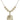 Scapular Crystal Necklace | 1 inch | 6mm Beads   14kt Gold Filled