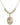 Scapular Crystal Necklace | 1 inch | 6mm Beads   14kt Gold Filled