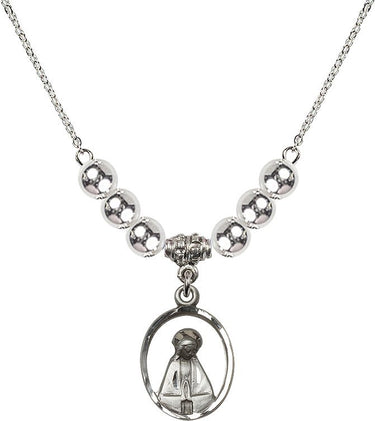 Madonna Crystal Necklace | 3/4 inch | 6mm Beads | N32-1626