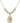 Madonna Crystal Necklace | 7/8 inch | 6mm Beads   14kt Gold Filled