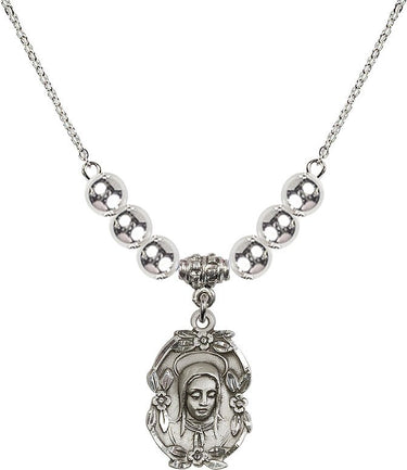 Madonna Madonna Crystal Necklace | 7/8 inch | 6mm Beads | N32-1647